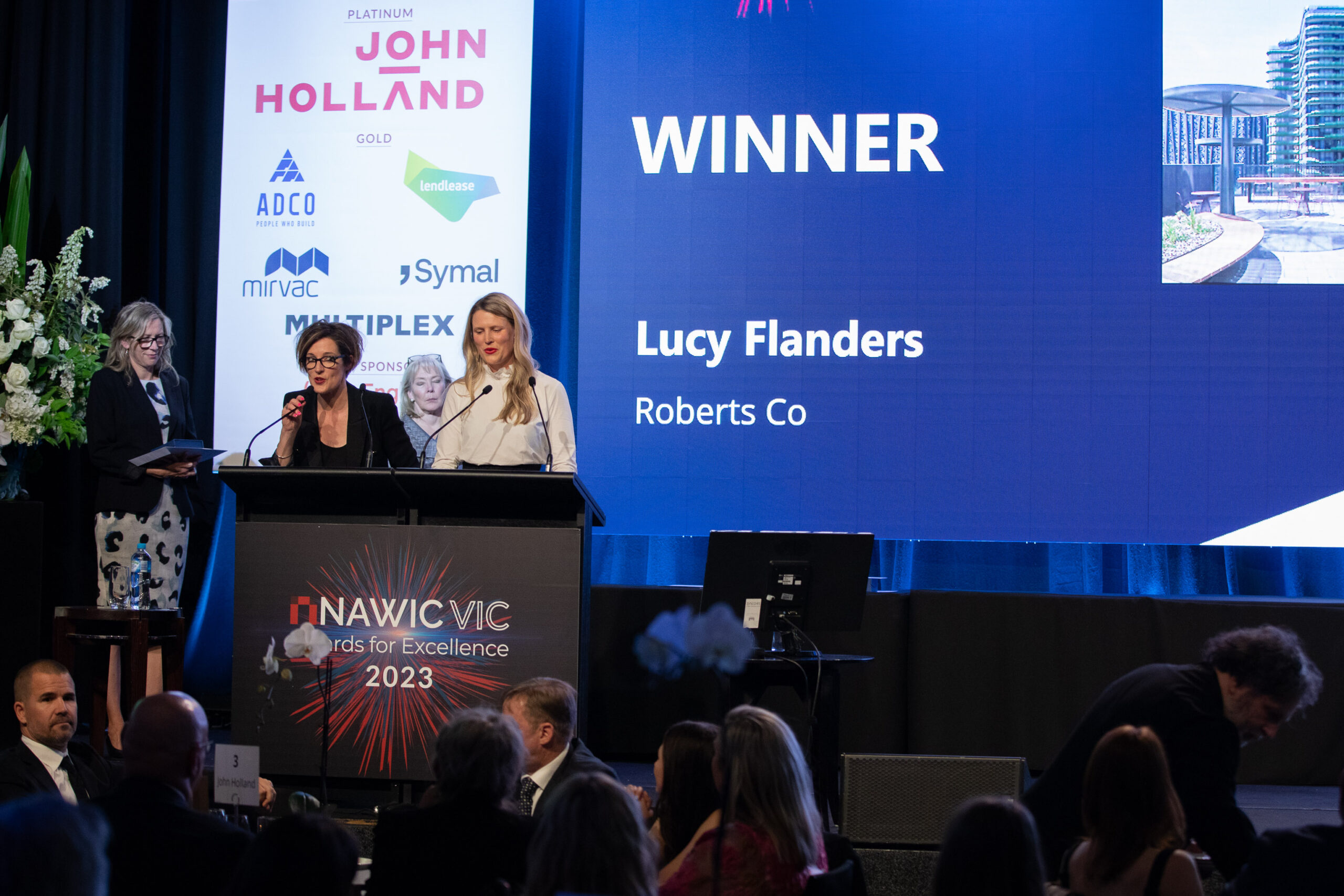 Lucy Flanders Takes Out NAWIC Victoria Project Delivery Award