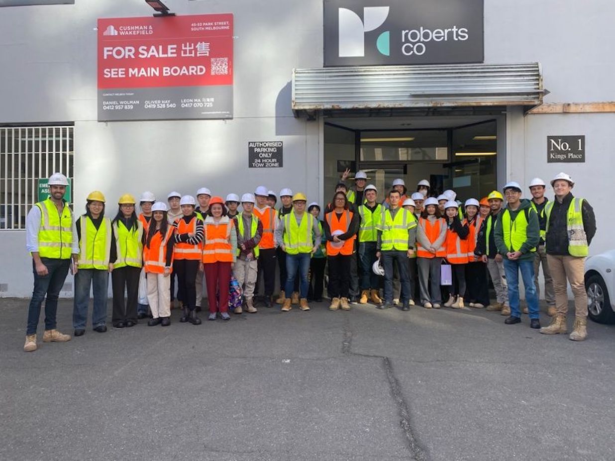 Students On Site at Oasis Residences and Indi Footscray