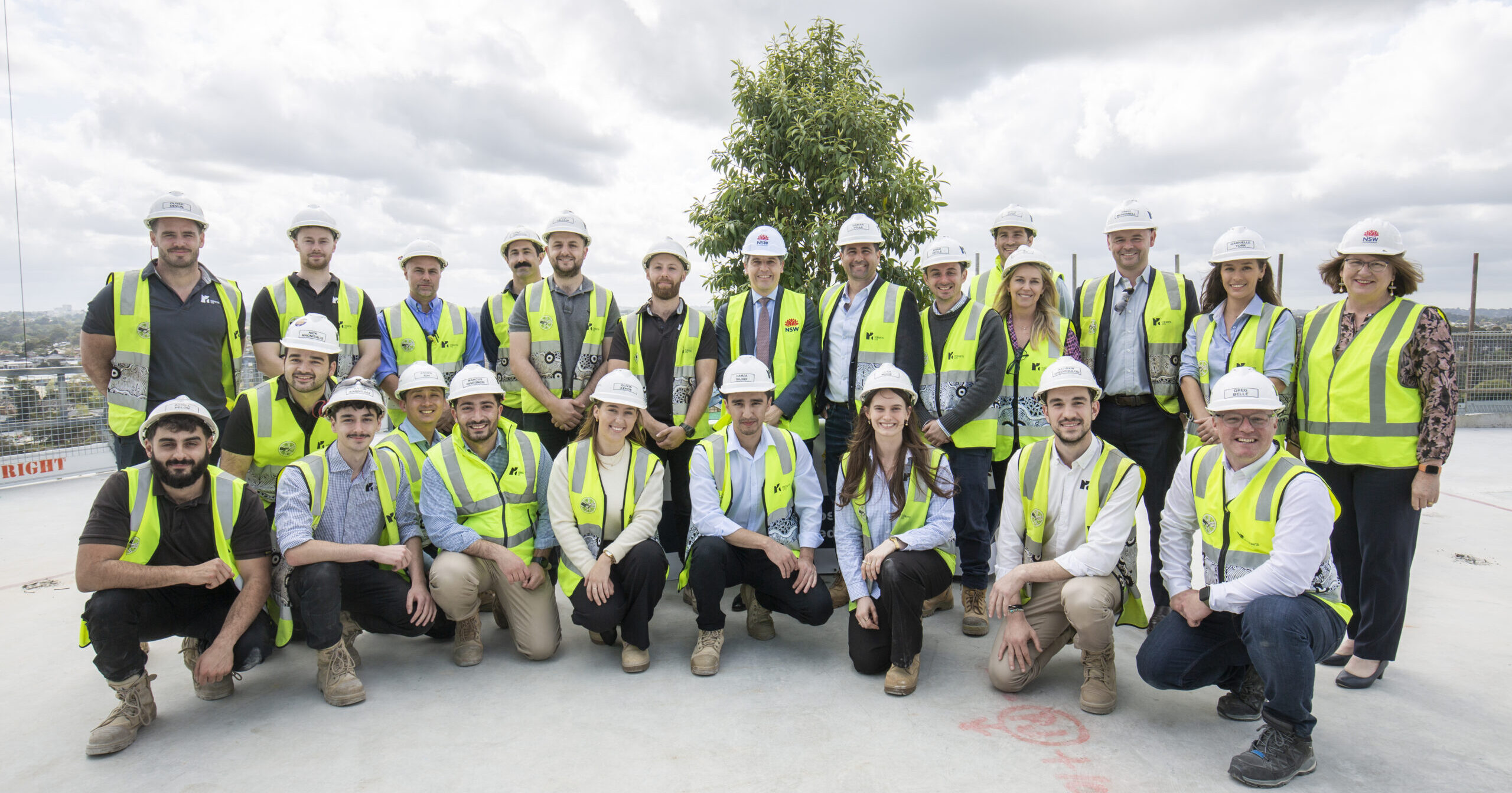 Topping Out at the Children’s Hospital at Westmead