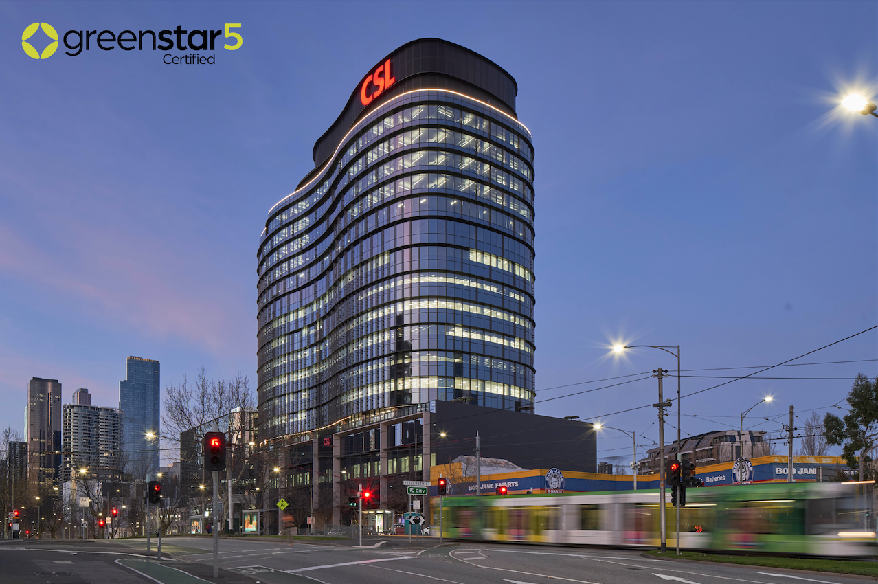 CSL’s Global Headquarters Awarded 5 Star Green Star Design & As Built v1.2 Certification