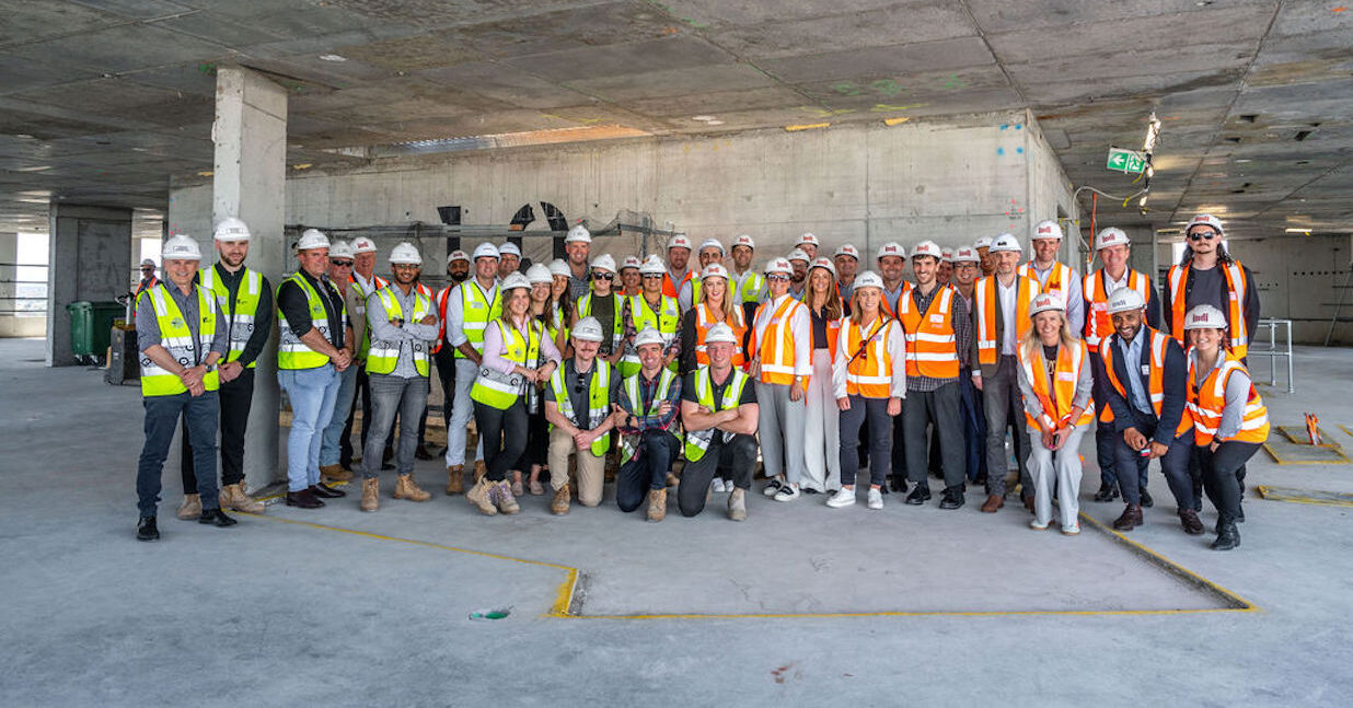 Indi Footscray Tops Out